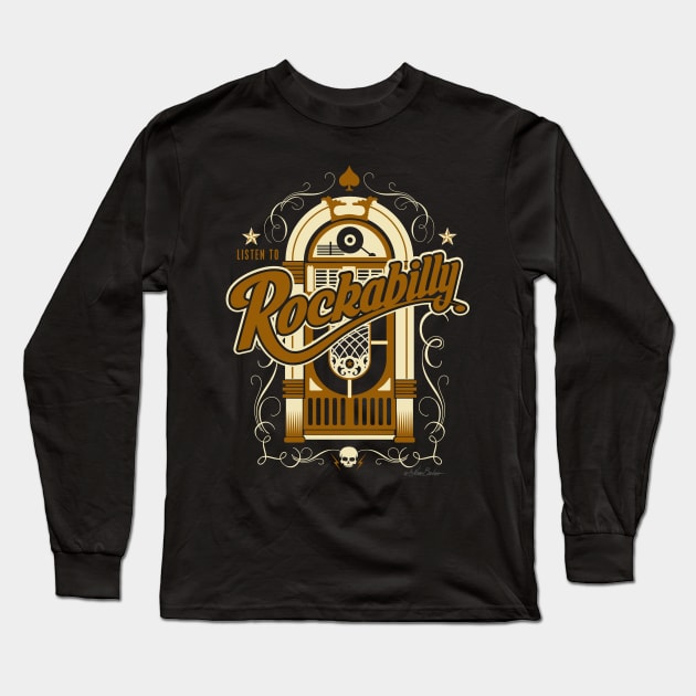 juke box Long Sleeve T-Shirt by nanobarbero